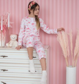 пижама цветная для девочки
