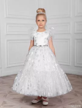 Детское платье "Снежинка"